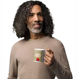 Mr UVD Brown Ceramic Cup image 2