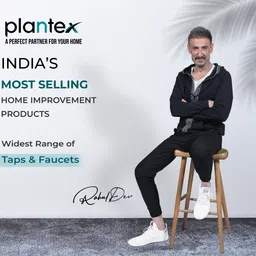 plantex Pure Brass COL-1020 Flush Cock/Stop cock - 25 mm (Mirror-Chrome Finish) Flush Valve Faucet image 2