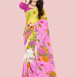 Moda Rapido Floral Printed Saree-picture-19