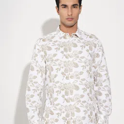 Peregrine by Pantaloons Men Floral Printed Casual Shirt image 2