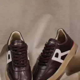 RARE RABBIT Men Leather Lace-Up Sneakers-picture-24