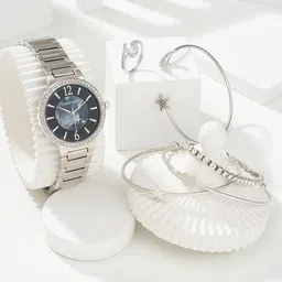 JOKER & WITCH Women Round Dial Watch Gift Set-picture-39