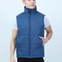 VROJASS Men Brand Logo Water Resistant Bomber Jacket-picture-14