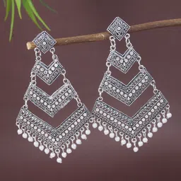 I Jewels Contemporary Drop Earrings-image-82