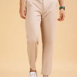 V-Mart Men Regular Fit Mid-Rise Cotton Chinos Trouser-image-75