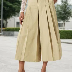 StyleCast x Revolte Women Mid-Rise Culottes Trousers-image-79
