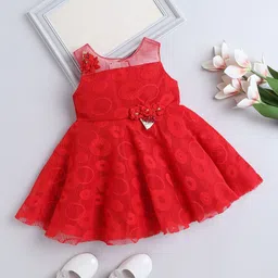 The Magic Wand Girls Applique Fit & Flare Dress-picture-24