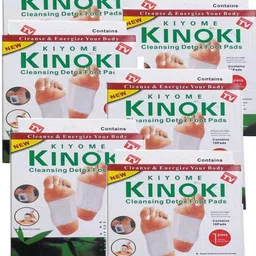 luxorio detox foot pads cleansing natural adhesive kit [PACK OF SIX]-picture-14
