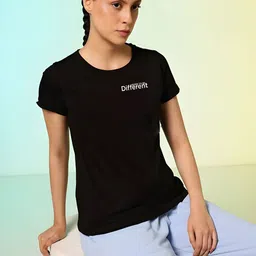 SZN Women Typography Printed T-shirt-picture-36