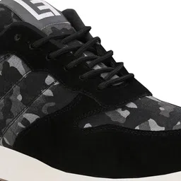 Eego Italy Men Suede Colourblocked Lace-Up Sneakers image 4