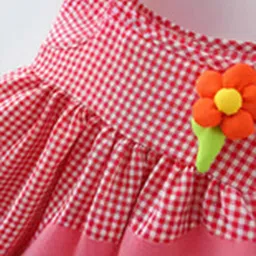 LULU & SKY Checked A-Line Dress image 2