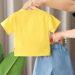 StyleCast x Revolte Boys Printed Short Sleeves T-shirt With Shorts image 3