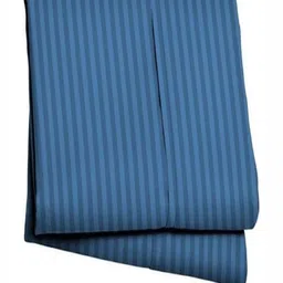 tundwal's Blue Striped Printed Microfiber 210 TC Single Bedsheet Sets - 2.23 m x 1.45 m image 3