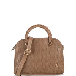 Mochi Women Textured Structured Satchel Bag image 2