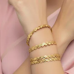 SZN Set Of 4 Gold-Plated Bangles-picture-27