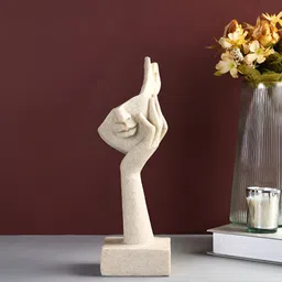 Myntra Elegant Homes Beige Figurine Showpiece-picture-40