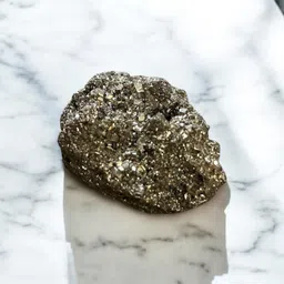 agatesvibe 1PCS Natural Stone Raw Pyrite and Minerals Crystal Healing Regular Oval Crystal Stone image 4