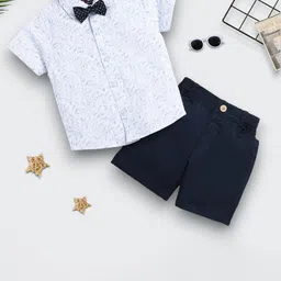 WINSWORLD ENTERPRISE Boys Printed Short Sleeves Shirt With Shorts-picture-17