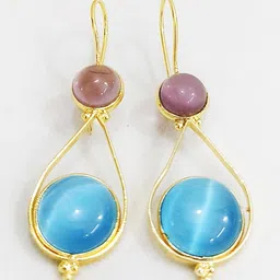 UrbanLuk Geometric Drop Earrings image 2