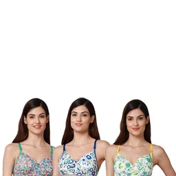 Samvar Multi Cotton Non-Wired Non Padded Minimizer Bra image 4