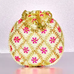 Peora Embroidered Potli Clutch-picture-49