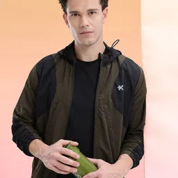 HRX by Hrithik Roshan Colourblocked Running Jacket-image-39