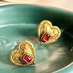 The Jewellery Tale Contemporary Studs Earrings-image-52