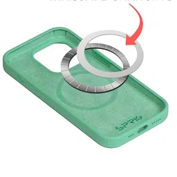 SPRIG Solid Printed iPhone 15 Pro Max Bumper Case Mobile Accessories image 4