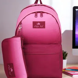 ECHOBOOMERS Unisex Embellished Backpack with Monster Key Fob-picture-25