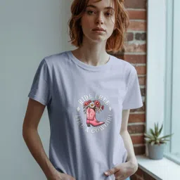 GRACE & JACK Women Graphic Printed Round Neck T-shirt-picture-14