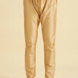 Manyavar Geometric Printed Mandarin Collar Straight Kurta With Trousers And Jacket image 2