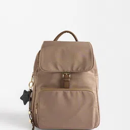 PARFOIS Women Solid Backpack with Daisy Chains-picture-37