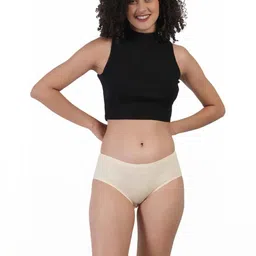 ORLIZEA Pack of 3 Women Low-Rise Cotton Blend Hipster Briefs image 3