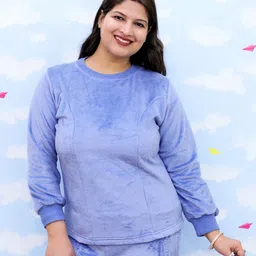 The Mom Store Long Sleeves Night Suits image 2