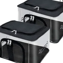 Fashion Throw Grey Set of 2 Super Strong Drawer Organiser Organisers-picture-15