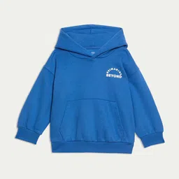 Marks & Spencer Boys Long Sleeves Hooded Cotton Sweatshirt-picture-14