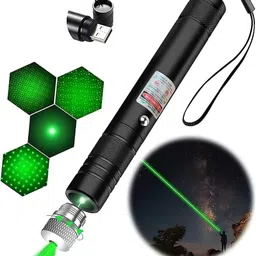 WWT Green Laser Pointer Military burning Party Pen Disco Light image 1