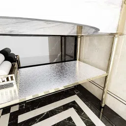 uratech Vinyl Floral & Botanical Silver Wallpaper-picture-48