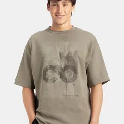 Jockey Super Combed Cotton Rich Graphic Printed Oversized T-Shirt - MZ01-picture-20