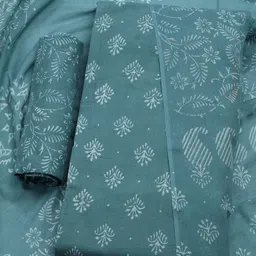 Meena Bazaar Ethnic Motifs Printed Pure Cotton Unstitched Dress Material-picture-24