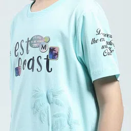 Monte Carlo Boys Typography Printed Round Neck T-shirt image 3