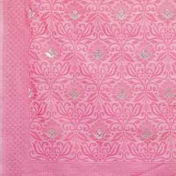 LeeliPeeri Designer Woven Design Zari Linen Blend Designer Saree image 4