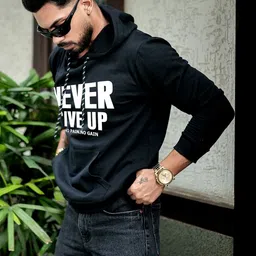 SZN Men Printed Hooded Sweatshirt image 4