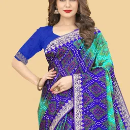 DIVASTRI Bandhani Saree image 3