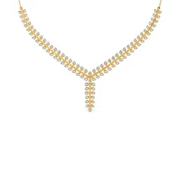 CANDERE A KALYAN JEWELLERS COMPANY Women 18KT Gold Necklace With 1.19 Ct Diamond -13.64g-picture-10