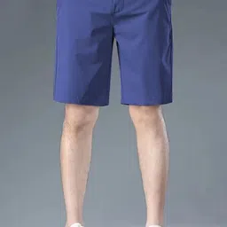StyleCast Men Solid Slim Fit Chino Shorts-image-34