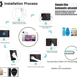 Bigil Tempered Glass Guard for Xiaomi Pad 7 11.17 inch Tablet image 5
