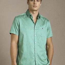 Louis Philippe Sport Spread Collar Slim Fit Shirt-picture-21