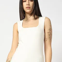 GAP Women Square Neck Sleeveless Tank Top-picture-32