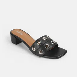 Mochi Printed Slim Heeled Pumps image 3